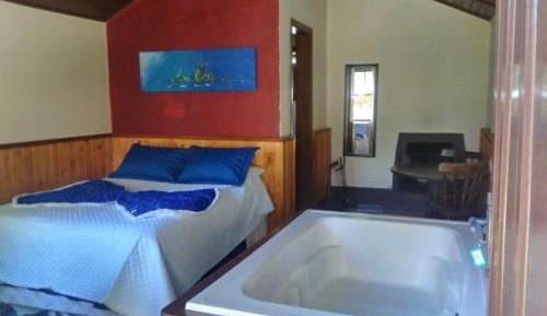 Chalé com Banheira de Hidromassagem