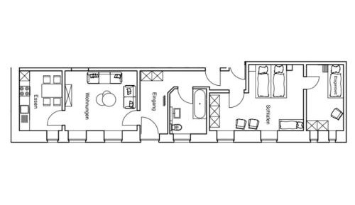 Apartment with Terrace