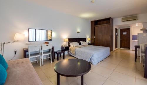 One-Bedroom Apartment with Garden View