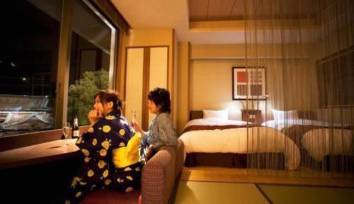 Twin Room with Tatami Area - Non-Smoking