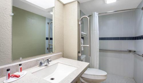 King Room with Roll-In Shower - Mobility/Hearing Accessible - Non-Smoking