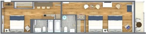 Three Queen Bed Suite