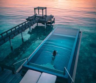 Deluxe InOcean Pool Villa - FREE Seaplane Transfers for 2 persons, Minimum 7 Nights stay | 4-6 Nights get 20% off (stay period until 15 Dec 2025)