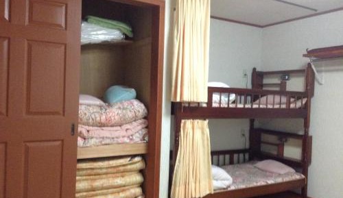 Room with Bunk Beds and Shared Bathroom 