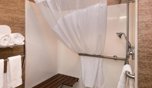 Standard Queen Room with Two Queen Beds and Roll-In Shower - Mobility Access