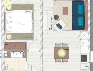 Apartment with Balcony