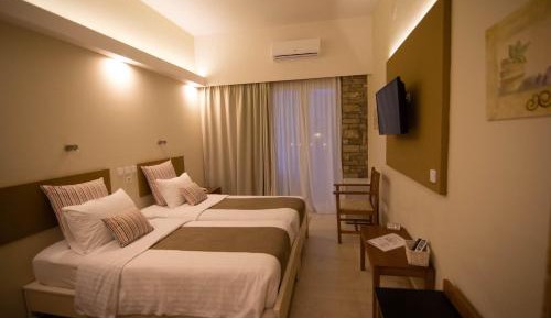 Double or Twin Room with Balcony and Garden View