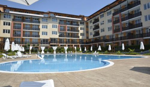 Family Studio with Balcony and Pool view(2 Adults+1 Child)