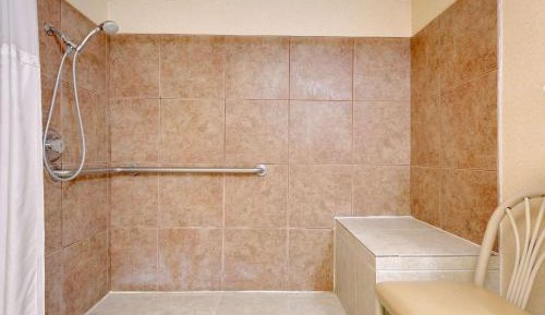 King Room with Roll-In Shower - Mobility Accessible/Non-Smoking