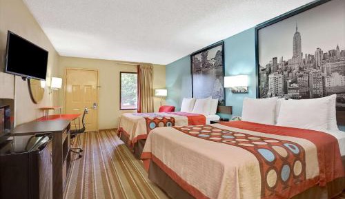 Double Room with Two Double Beds - Smoking