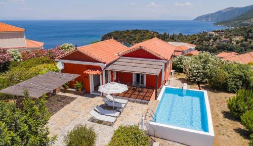 House 1- Two-Bedroom Villa with Private Pool (2-6 Adults)