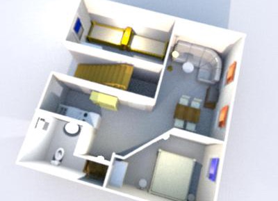 Apartment with Lake View