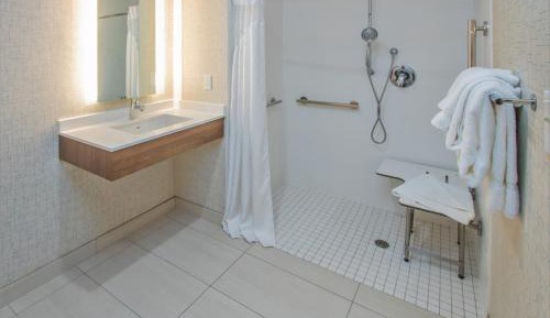 Queen Room - Hearing Accessible Roll in Shower/Non-Smoking