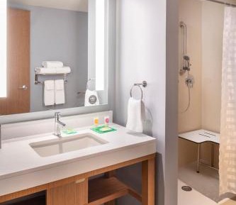King Suite with Sofa Bed and Roll-In Shower - Disability Access