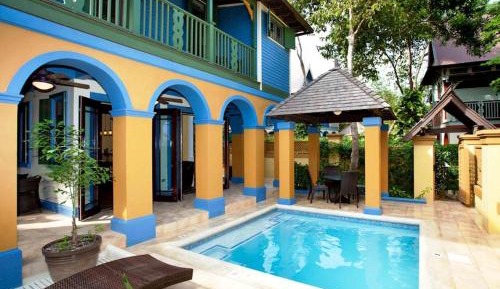 Ginger Hall Three-Bedroom Villa with Ocean View (6 Adults)