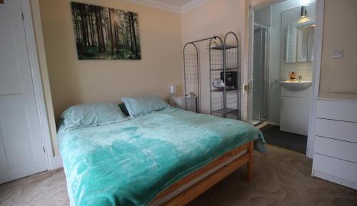 King Room En-Suite Bathroom and Garden View 