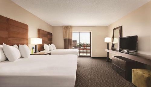 Queen Suite with Two Queen Beds and Sofa Bed