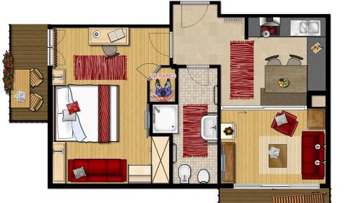 Superior Apartment with Sauna
