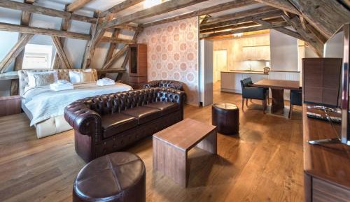 Two-bedroom Attic Apartment with Sauna