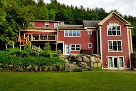 Stowe House | Stowe Village Home in Historic Downtown + Hot Tub