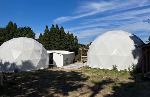 Isumi RV Rental | Premium Suite 2 adult plan Top quality dome tent / Isumi City Chiba