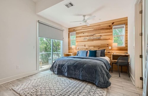 Barton Hills House | Pet Friendly Retreat with Lap Pool/Spa in the '04!