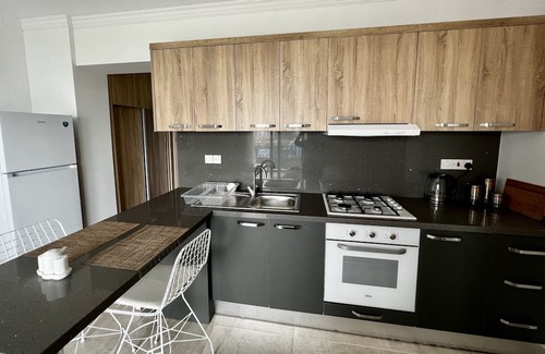 Trikomo Apartment | Flat w Pool, Balcony 10 min to Beach in Iskele