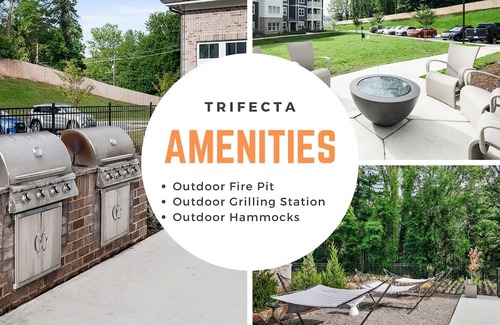 Avery Creek Apartment | South Asheville Getaway 2 BDR Apt Gym Pool