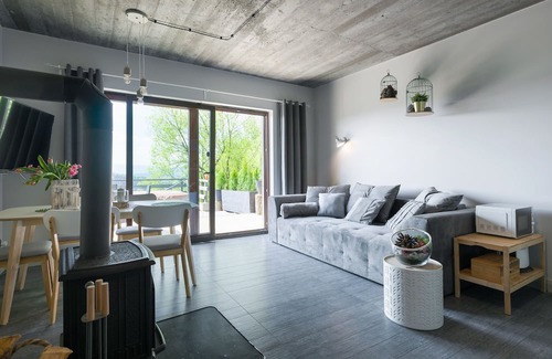 Trzemesnia House | PANORAMA CHEŁM domek w górach z widokiem na relax I sport max 8 persons