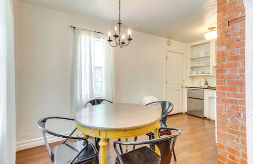 Central Oklahoma City Cottage | Modern OKC Duplex in Plaza: Steps to Shops & Bars!