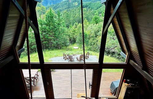 Anitapolis Cabin | Vila nas Montanhas com Hidro e Café - Anitapolis