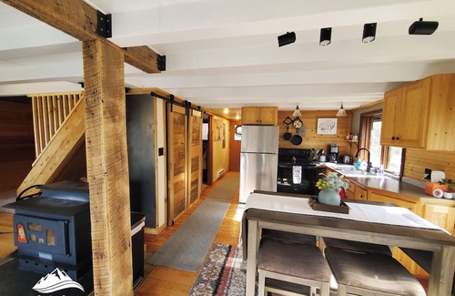 Seeley Lake Cabin | Das BârenHaus is a Charming 2-bedroom A-frame cabin in lovely Seeley Lake