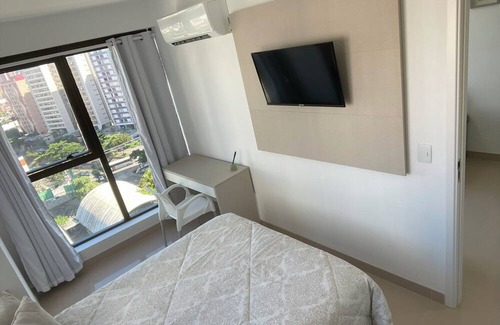 Imbiribeira Apartment | Your perfect get-away location. 1BD apartment in Boa Viagem with AC, WiFi