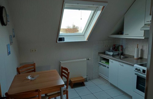 Hallig Langeneß Apartment | Apartment 'Fewo2 Norderaue' with Shared Terrace and Wi-Fi