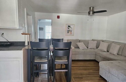 Weirs Beach Apartment | Condo with Lake access, min walk of Weirs Beach.