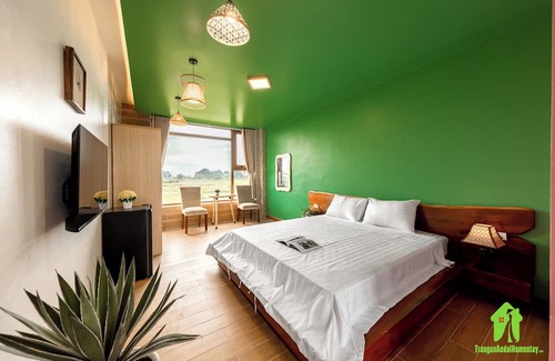 Ninh Binh House | Trang An Ao Dai Homestay - Triple room with field view - Bich Dong room