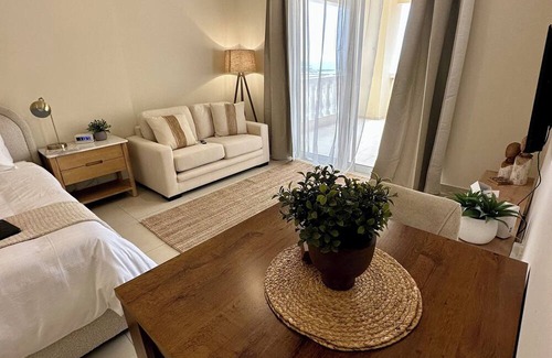 Al Hamra Village Apartment | Vibrant cosy Studio on Ras al Khaimas gorgeous beach.