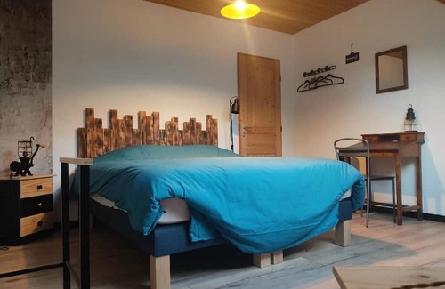 Alembon Bed & Breakfast | Chambre L'indus - Au pied de la Colline - Chambre d'hôtes