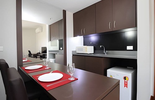 Setor Hoteleiro Sul Apartment | Bonaparte Hotel/Enchanting/Bathroom/Daily cleaning