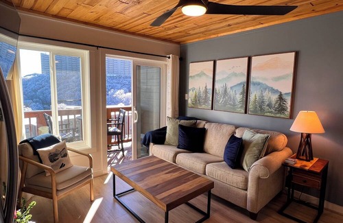 Sugar Mountain Condo | Pool/Long-Range Views/EV/Spa/Stocked Kitchen/High Elevation 4900 ft!