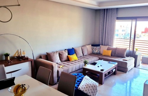 Bouskoura House | Cozy Green Hill family-friendly apartment w/ Swimming Pool