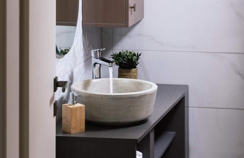 Mires Apartment | Blue Apartment in the Hill