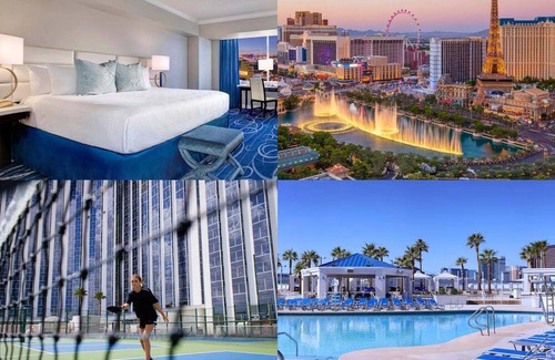 Winchester House | Tennis Courts & Outdoor Hot Tub Apt Near Strip