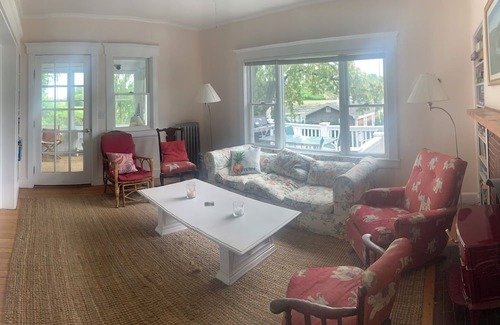 York Harbor House | House with a view of York Harbor and a 3 minute walk to the beach