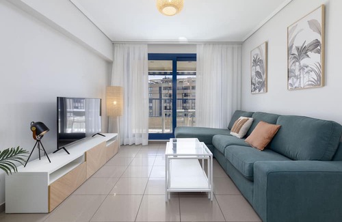 Alboraya Apartment | Patacona Infinity. WiFi + PK + A/ Conditioning + Pool