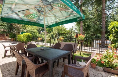 Ohrid Villa | Family Room with Balcony