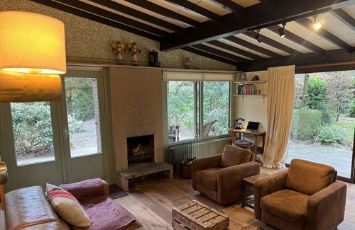 Giethmen House | Boshuisje met Open Haard