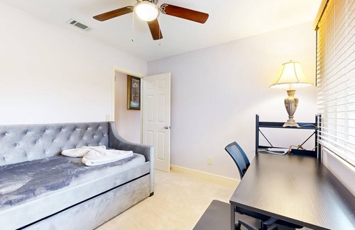 Arlington House | Charming retreat with a large patio, yard & central AC