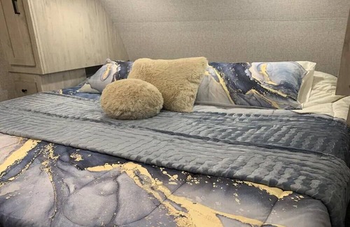 Calhoun House | Modern RV on a Regenerative Homestead with access to large creek. Pet-Friendly!