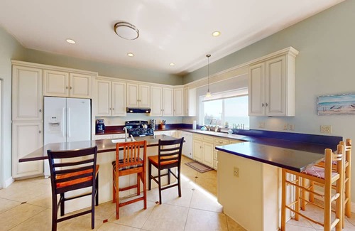 Shelter Cove House | Dog-friendly wave-view home with beach access, firepit, grill, & enclosed yard